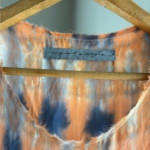 Raquel Allegra tie-dye style tank dress
